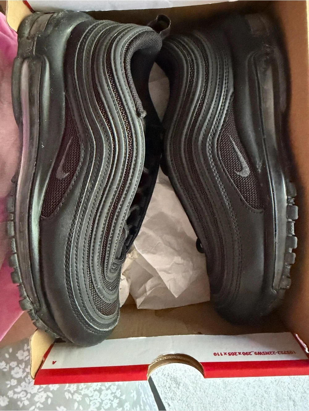 Nike women’s Air Max 97 in Black